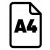 A4 +0,50 TL